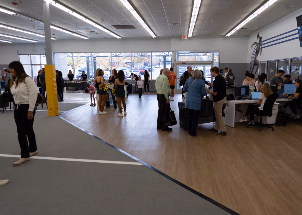 Clients at UPSWING Open House